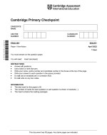 Pdf April 2022 Caie P1 Questions 0844 English Cambridge Primary Checkpoint Pdf Pdf April 2022 Caie P1 Questions 0844 English Cambridge Primary Checkpoint Pdf